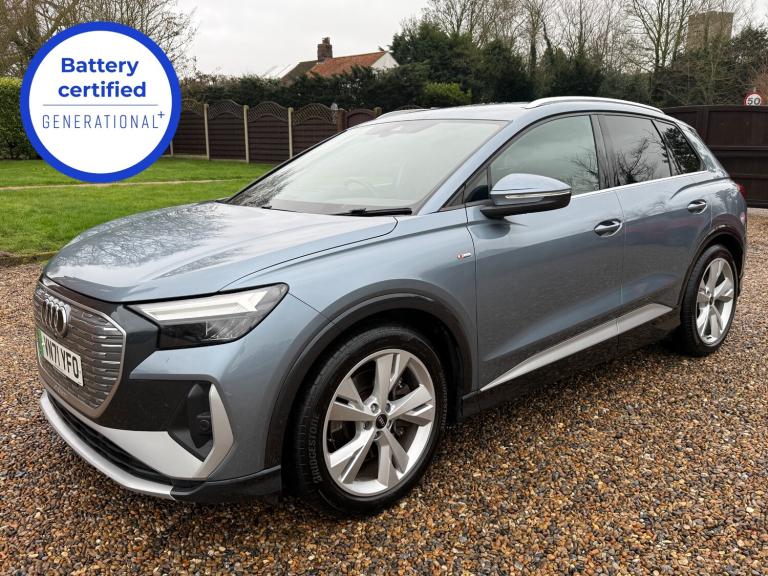 BARGAIN 2022 AUDI Q4 E-TRON 40 82kWh - S-LINE - COMFORT & SOUND & TECH PACK !!!!