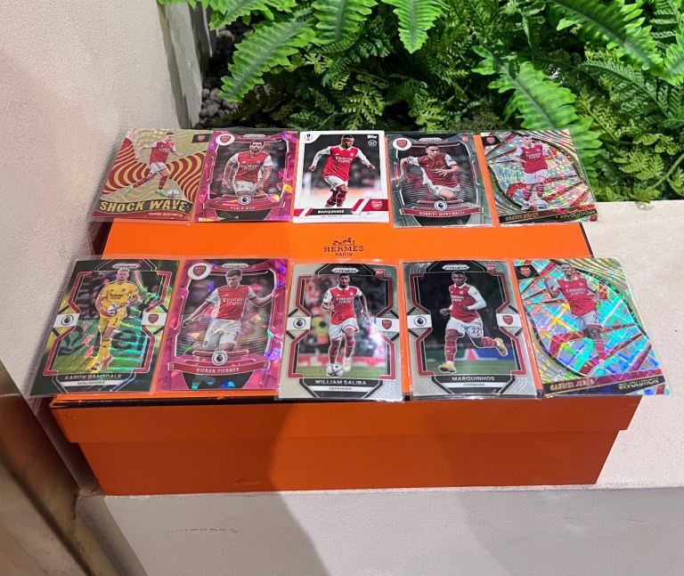 Arsenal FC Football Player Trading Cards 