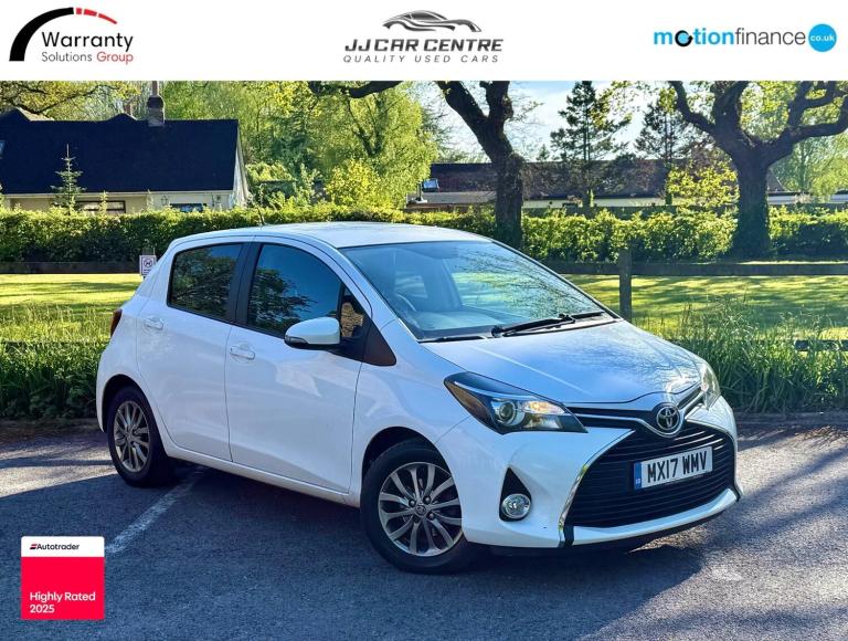 2017 Toyota Yaris 1.33 Dual VVT-i Icon Multidrive S Euro 6 5dr HATCHBACK Petrol Automatic