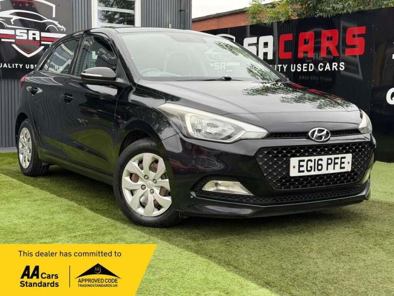 2016 Hyundai i20 1.2 S Air Hatchback 5dr Petrol Manual Euro 6 (75 ps) HATCHBACK Petrol Manual