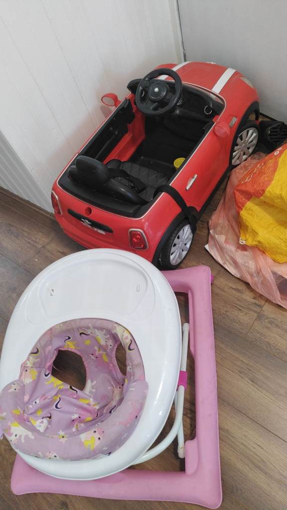 Baby walker pink