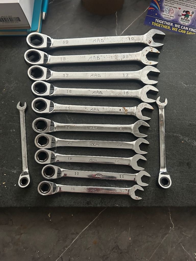 MAC tools ratchet spanners