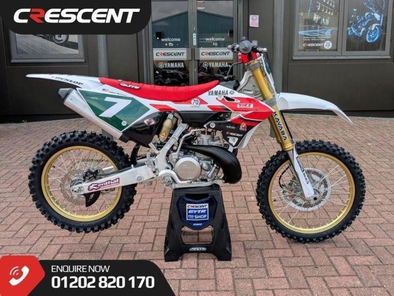 YAMAHA YZ 250 2 STROKE - 70TH ANNIVERSARY DOC WOB VMXDN REPLICA - MIKE BROWN