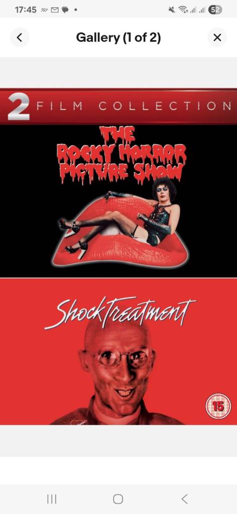 Rocky Horror Picture Show /Shock Treatment  DVD