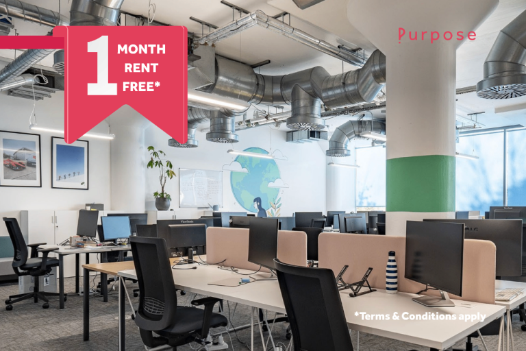 Bright, Flexible Office Spaces in the Historic Old Vinyl Factory