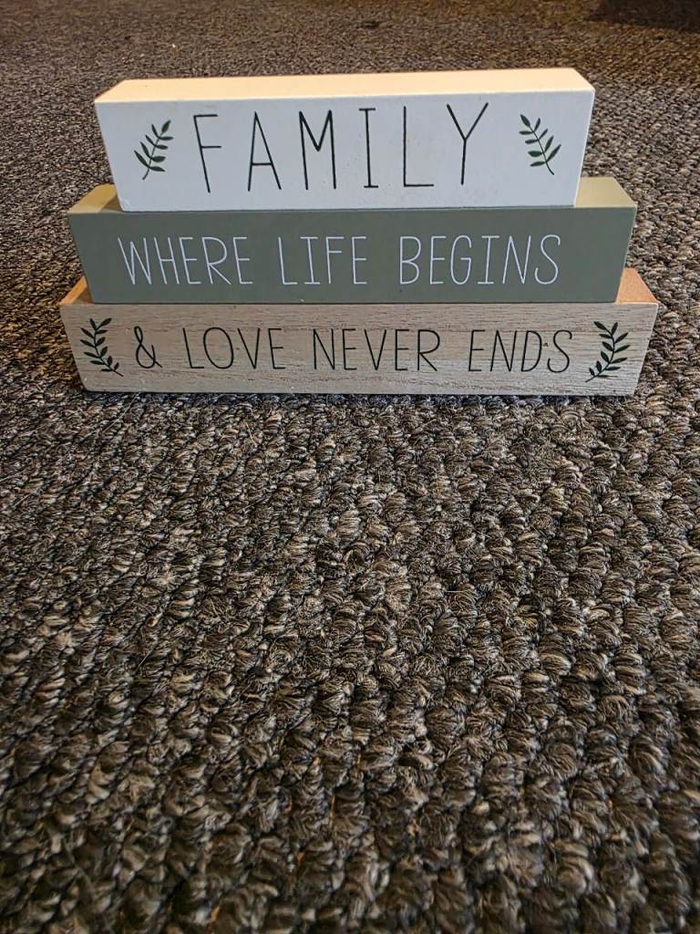 family where life begins and love never ends