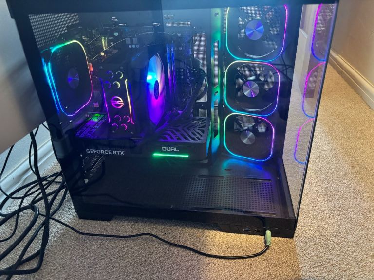 Custom Gaming PC - NVIDIA RTX 5060 AMD Ryzen 5 1TB SSD 16gb ram