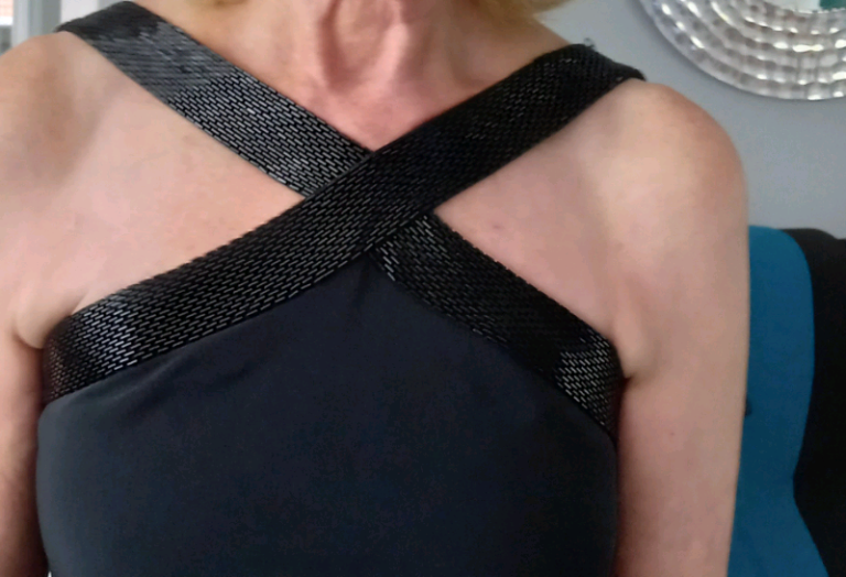 Womens Black Evening Dress Audrey Hepburn Style