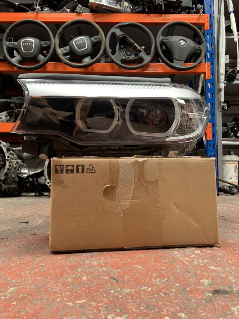BMW 5 Series Headlight Left LED G30 G31 17-20 Headlamp Passenger N/S