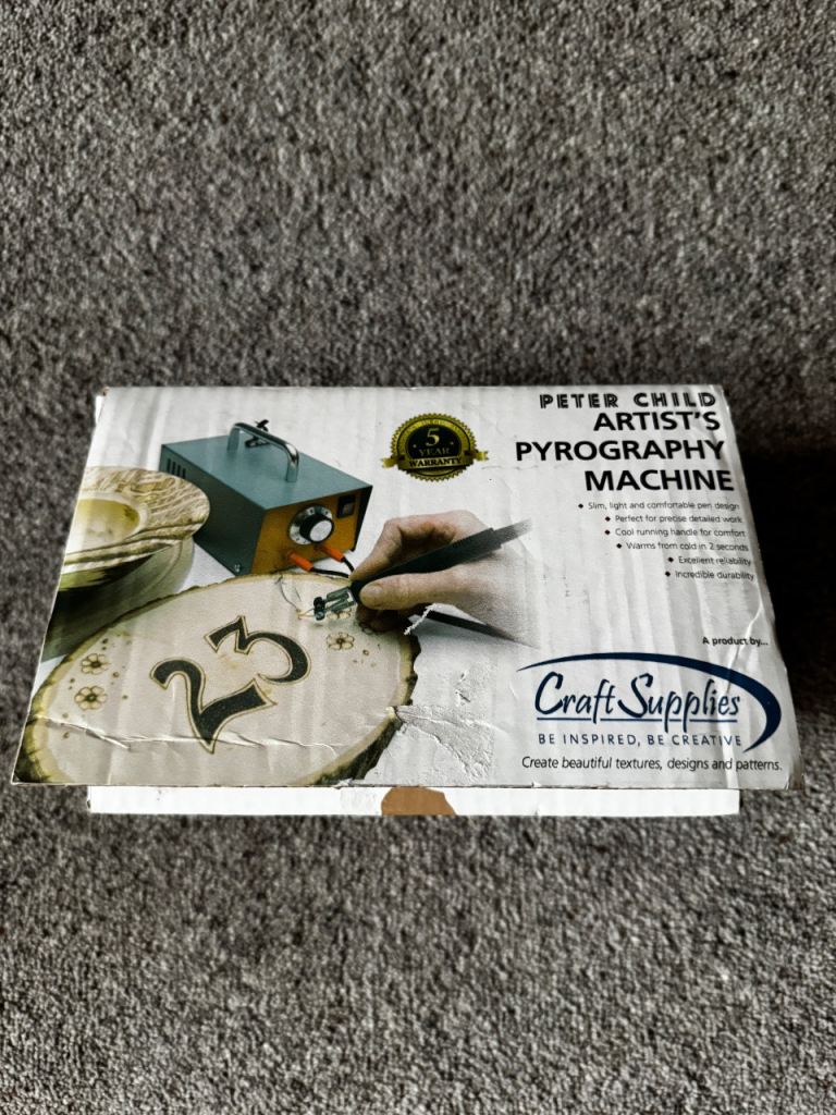 Peter Child Pyrography Machine