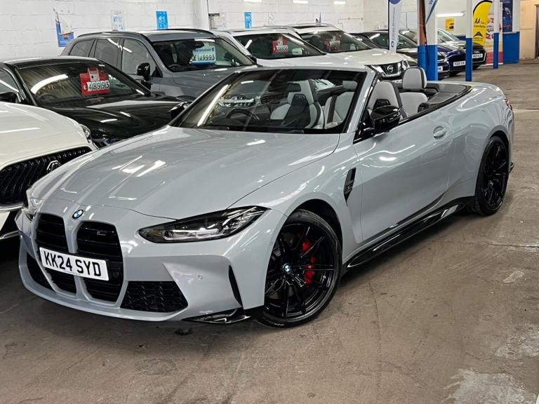 2024 BMW M4 M4 xDrive Competition M 2dr Step Auto CONVERTIBLE PETROL Automatic
