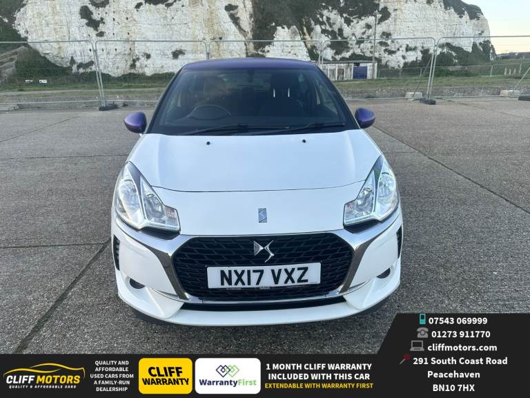 2017 DS DS3 Elegance - Long MOT - £20 Road Tax - ULEZ Compliant - 1 Month Cliff Warranty