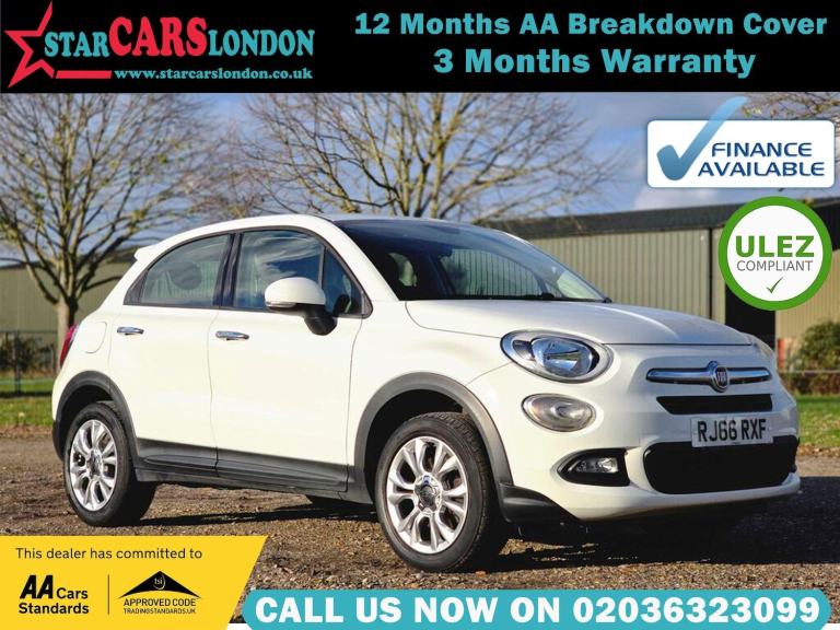 2016 Fiat 500X 1.4 MultiAir Pop Star DCT Euro 6 (s/s) 5dr HATCHBACK Petrol Automatic