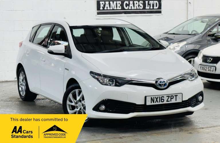 2016 Toyota Auris 1.8 Hybrid Business Edition 5dr CVT HATCHBACK PETROL/ELECTRIC Automatic