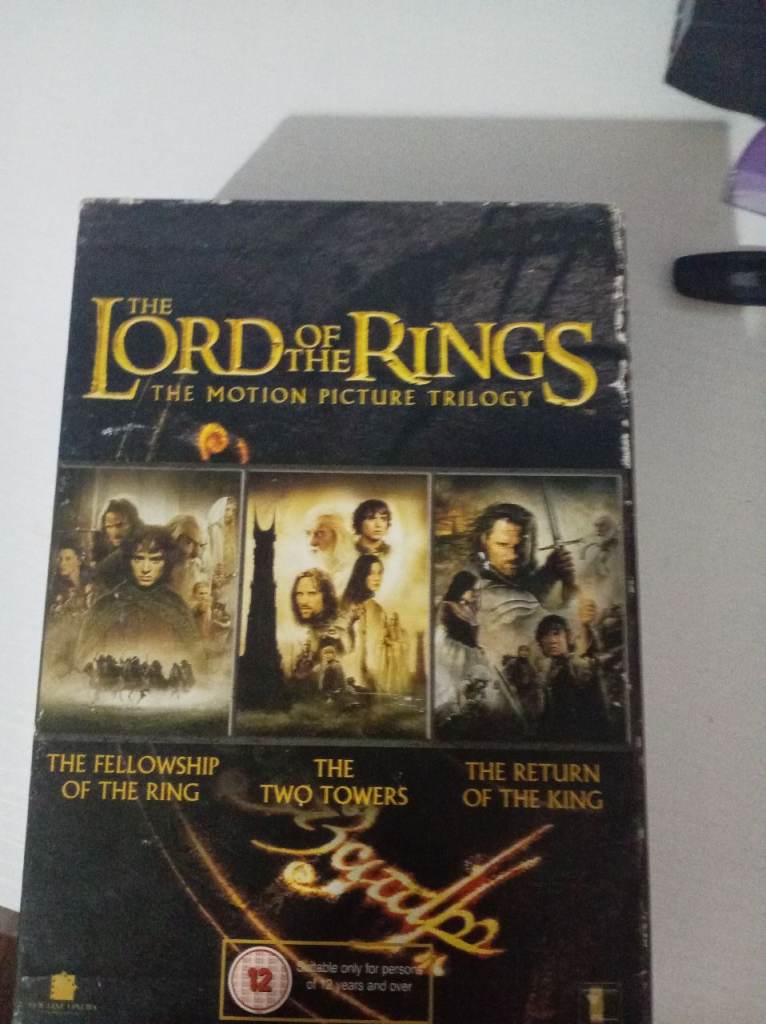 Lord of the Rings  3 dvds for £3 peterhead only 