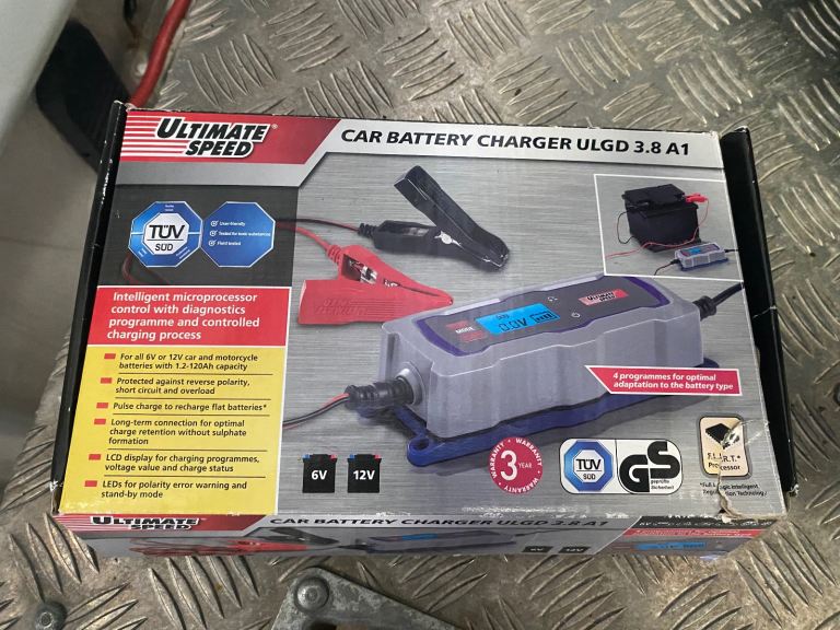 Brand new car battery chargers 6volt and 12volt 