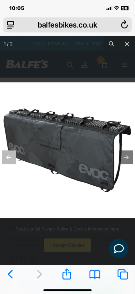Evoc Tailgate pad 