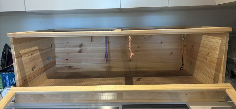 Nearly New 120cm Wooden Pet Cage