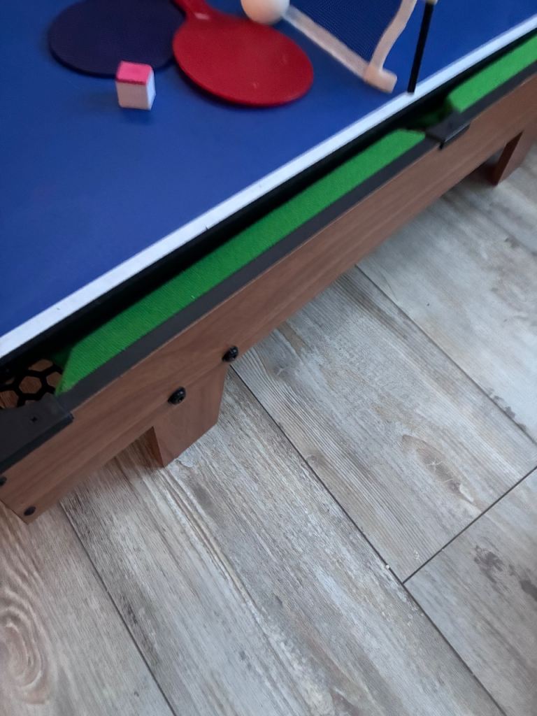 4 in one table top game set