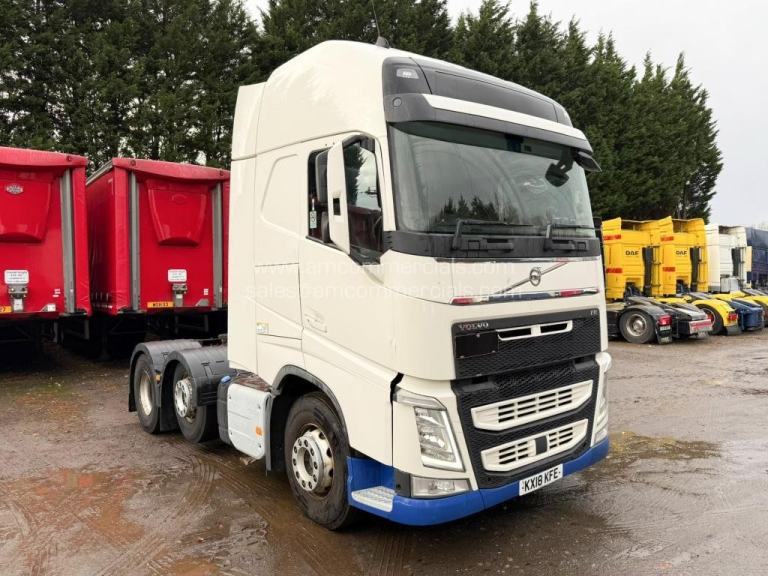 2018 (18) VOLVO FH 500 GLOBETROTTER XL 6X2 MIDLIFT