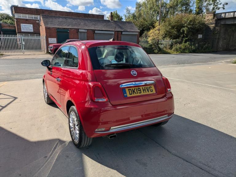 2019 Fiat 500 1.2 Lounge 3dr HATCHBACK Petrol Manual