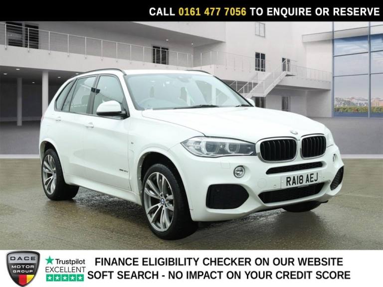 2018 BMW X5 3.0 30d M Sport SUV 5dr Diesel Auto xDrive Euro 6 (s/s) (258 ps) ESTATE Diesel Automatic