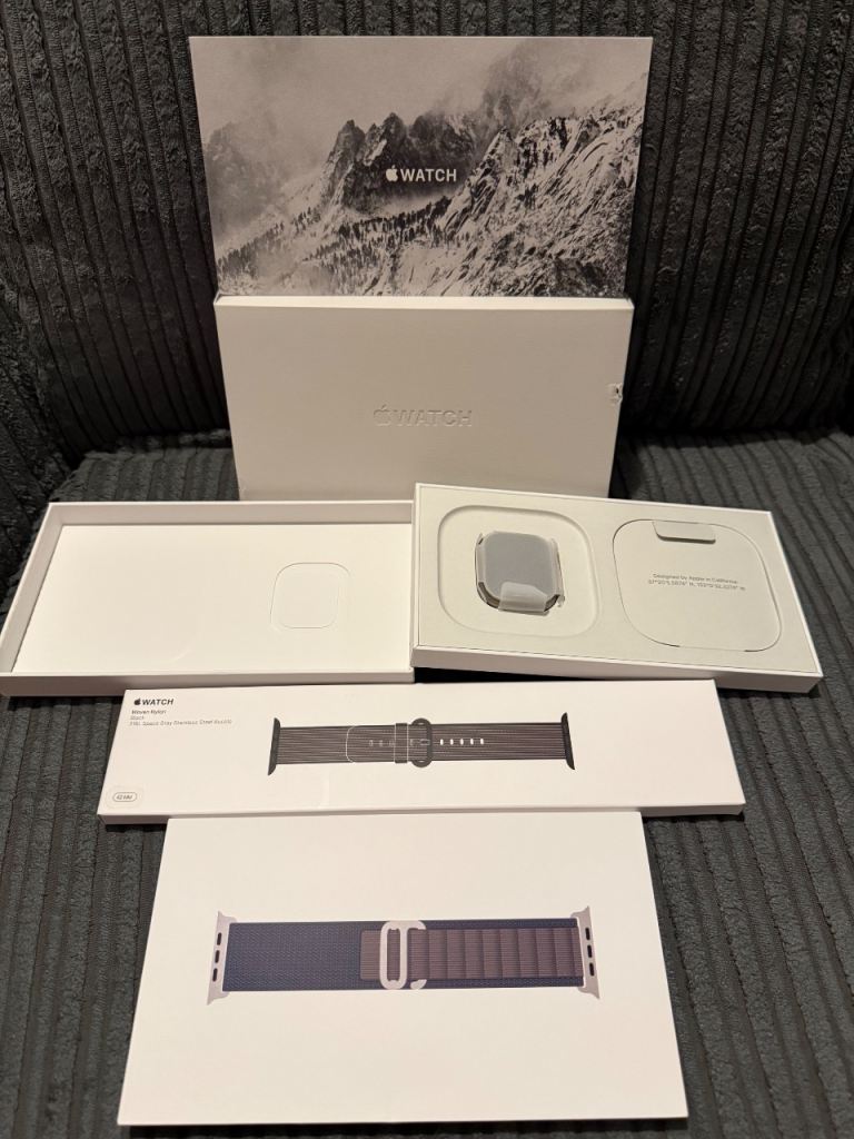 Apple Watch Ultra 2 Titanium + GPS Cellular Unlocked + Extras
