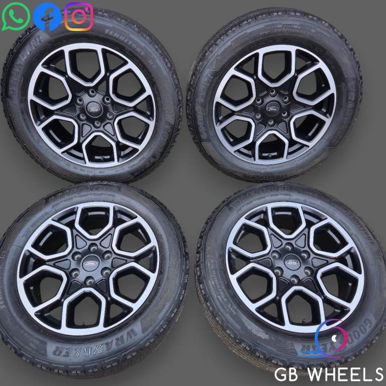Ford Ranger Alloy Wheels Genuine 18" Goodyear N1WC-1007-E2B Wildtrak