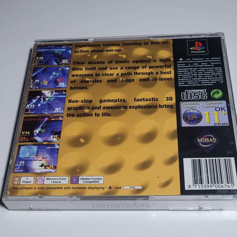 Sanvein (Sony PlayStation 1, 2000) - With Manual Vg Condition aa8