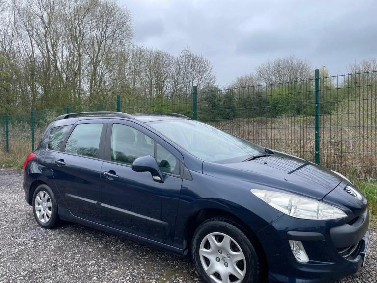PEUGEOT 308 SW 1.6 HDI 59 REG BLUE 59 REG 5 DOOR ESTATE MOT OCTOBER 28TH 2026 TAX £165 LOW INSURANCE