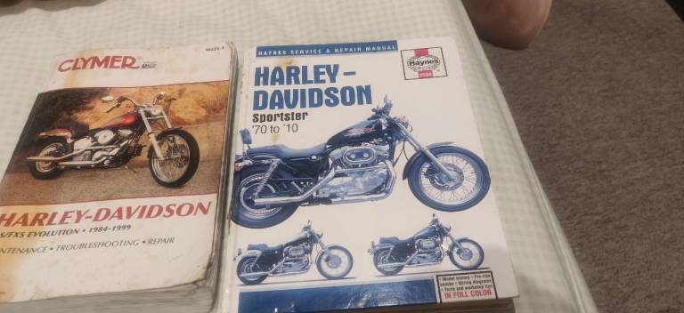 Harley Davidson manuals x 2