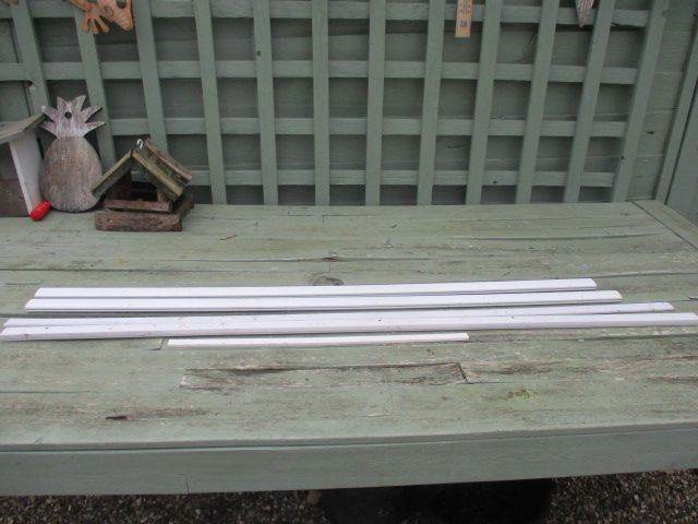 White plastic trunking etc