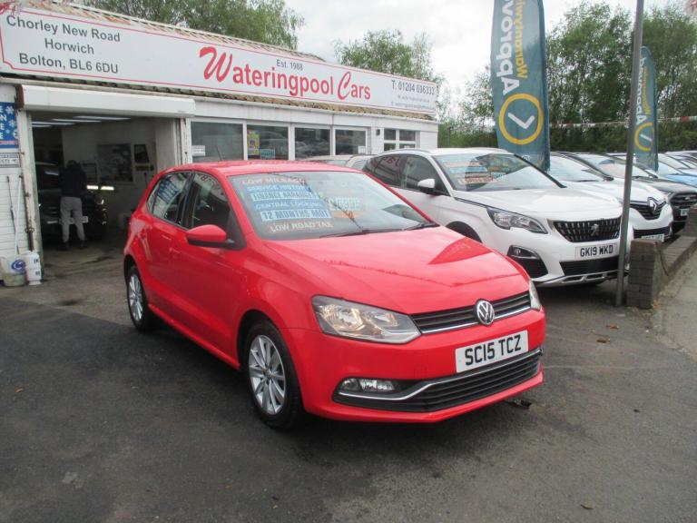 2015 Volkswagen Polo 1.2 TSI BlueMotion Tech SE Euro 6 (s/s) 5dr HATCHBACK Petrol Manual
