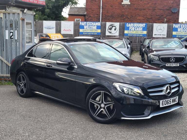 2015 Mercedes-Benz C Class C200 BlueTEC AMG Line Premium Auto PAN ROOF TOP SPEC SALOON Diesel Aut...