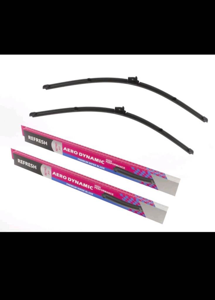 Wiper Blades 22 22; Direct fit front HY-020