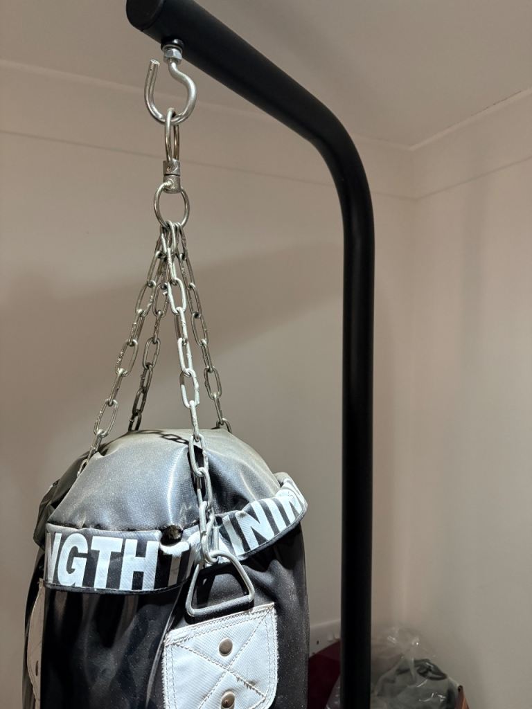 Punch bag with stand 
