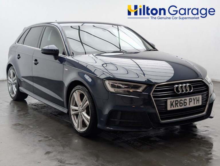 2016 Audi A3 1.4 TFSI CoD S line Sportback 5dr Petrol Manual Euro 6 (s/s) (150 ps) NAVIG HATCHBAC...