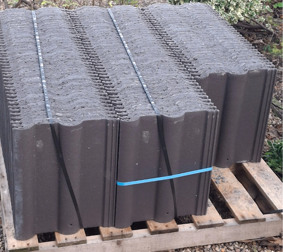 Wanted new roof tiles same make and colour for roof 