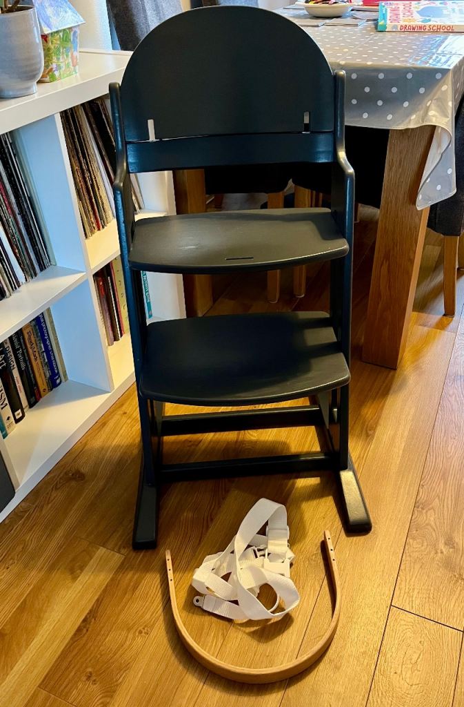 Babydan DanChair Custom Painted Wooden High Chair