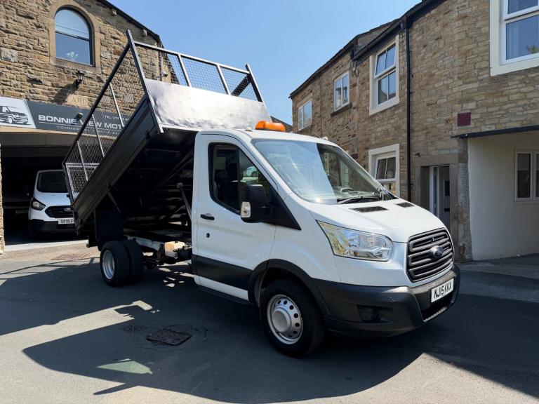 2015 Ford Transit TIPPER 2.2 TDCI 125 PS TWIN WHEEL LOW MILES CHAIN DRIVEN Tipper Diesel Manual