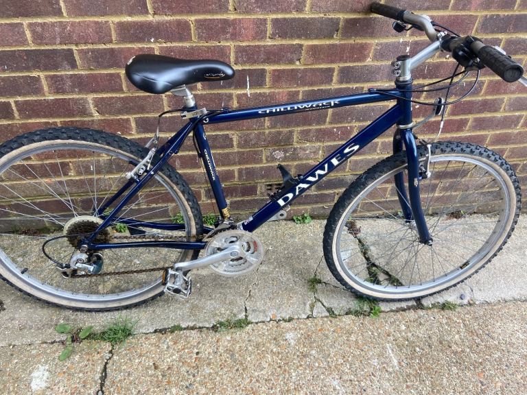 Bike Retro Adults  1990s Dawes Chilliwack 21 Speed Mountain Bicycle 