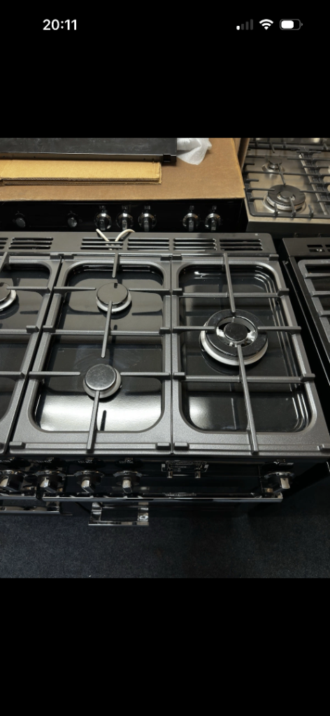 Rangemaster Professional Plus PROP110DFFGB/C 110cm wide Full Gas Range Cooker