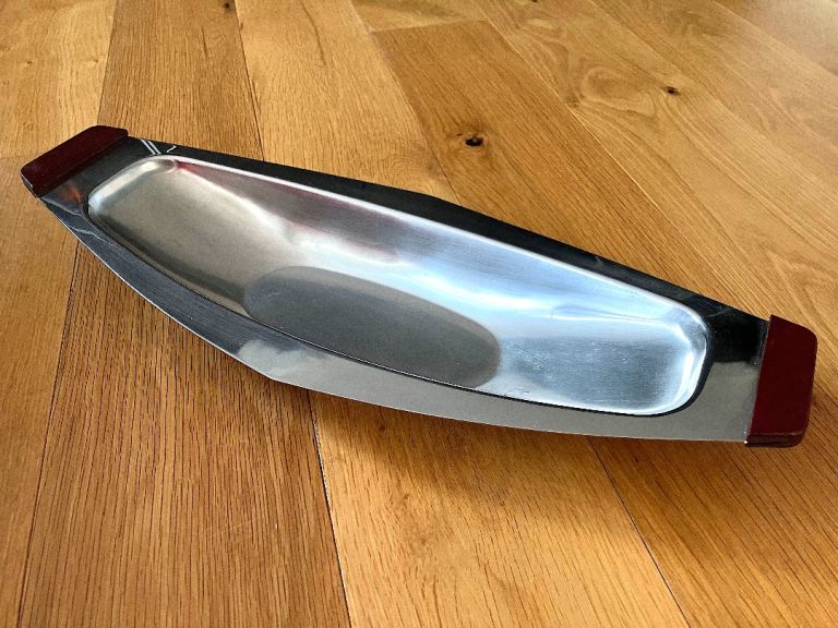 Metal/wood Serving Platter
