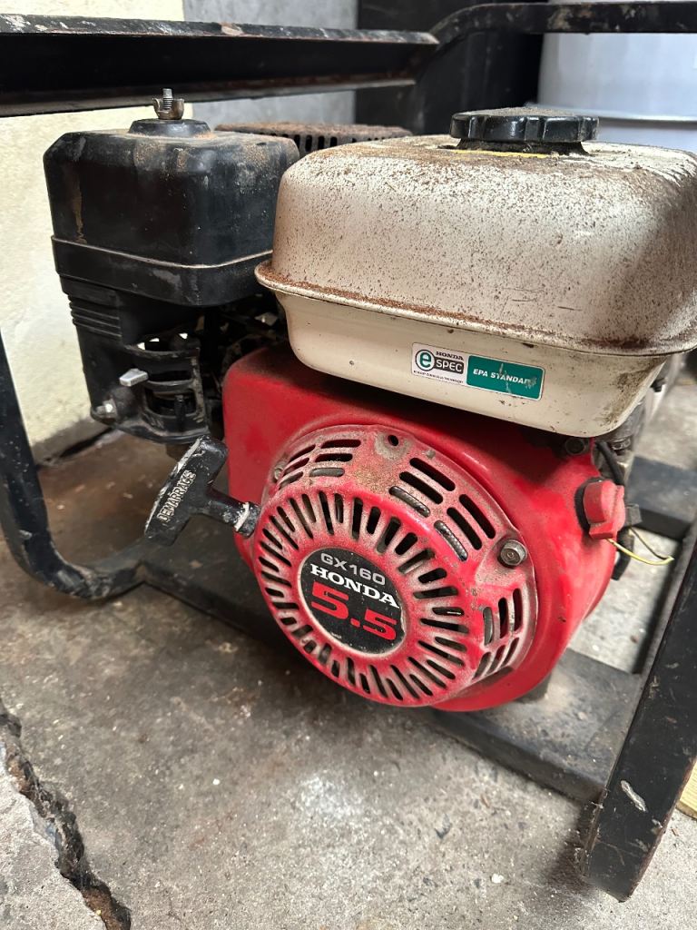 Honda gx160 generator