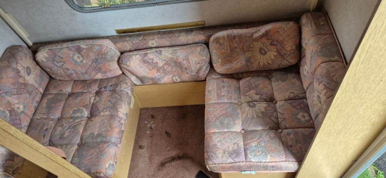 Dinette cushions for camper caravan motorhome boat, set of 7.