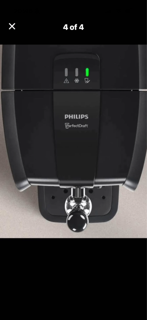 Perfect draft beer machine