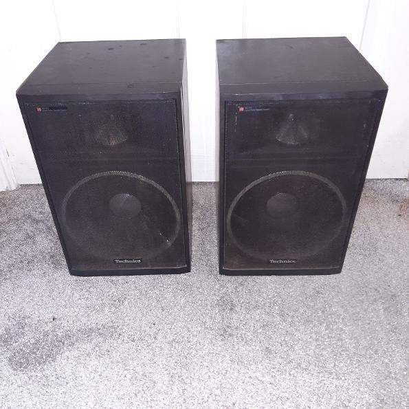 Technics SB-F5 Speakers - Pair, Good Condition