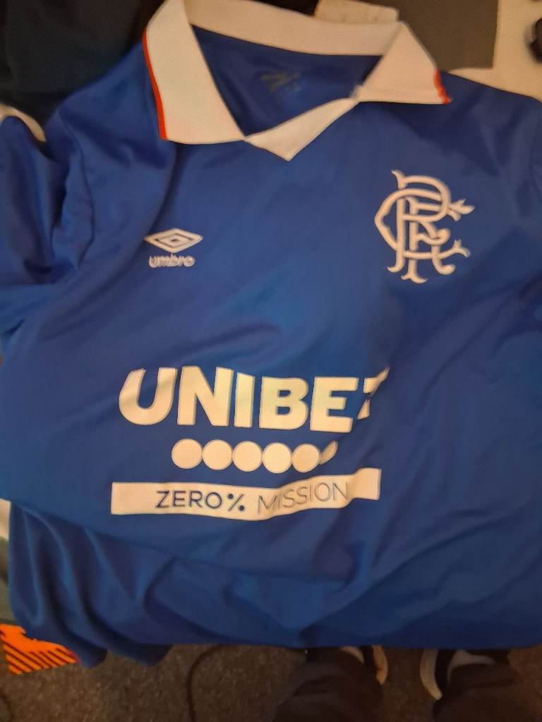 Rangers football shirt