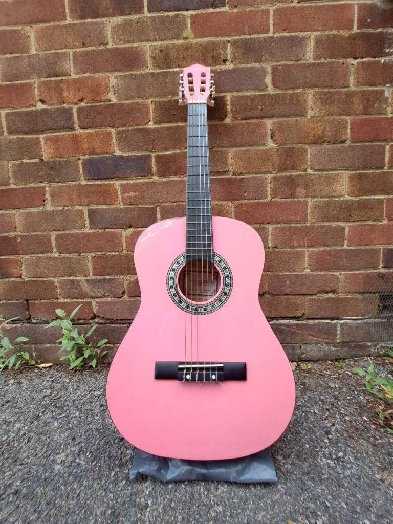 Martin Smith Pink Guitar 
