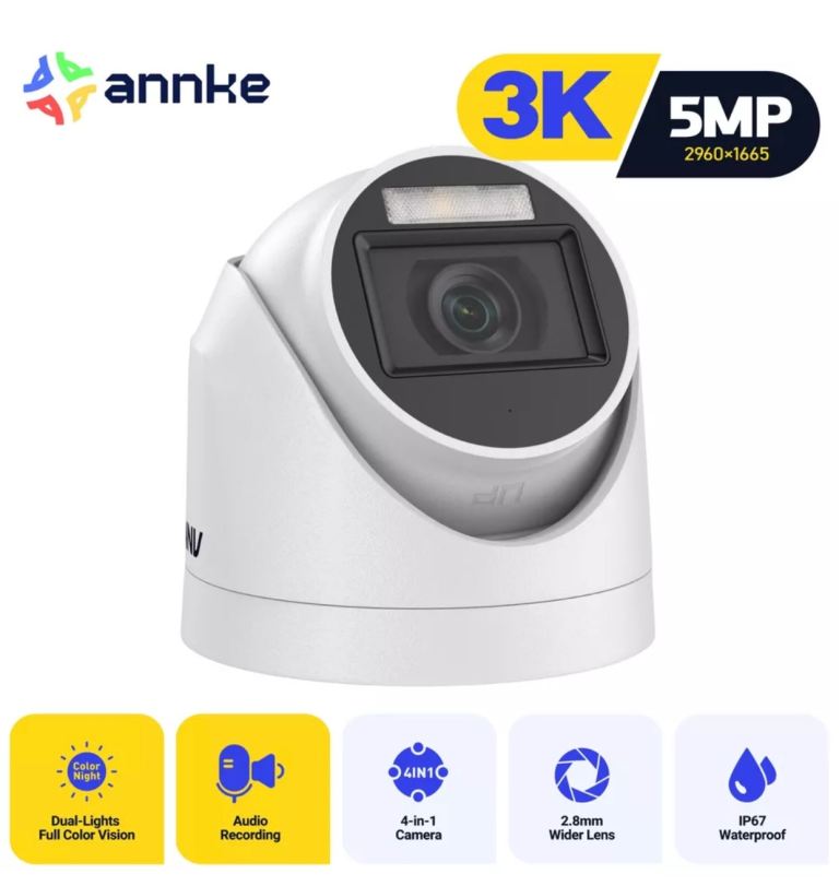 6MP (3K) Camera CCTV System for Home and Business Security